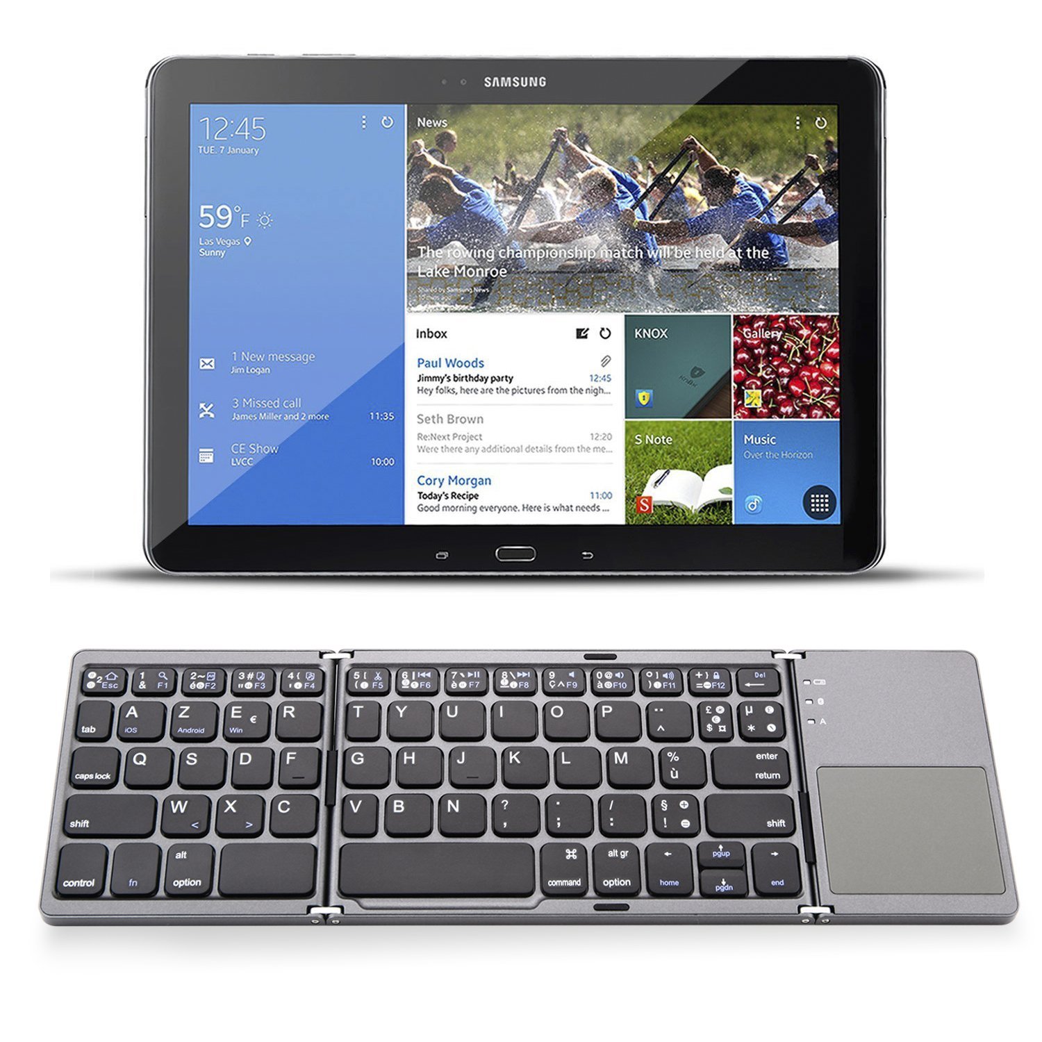 Jelly clavier portable pliable